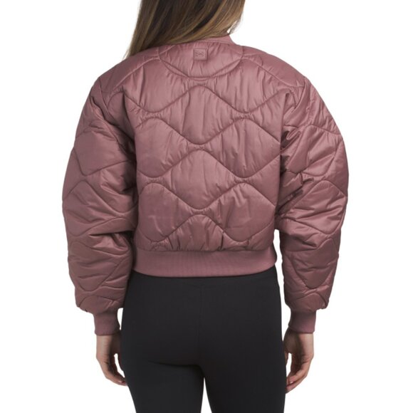 UNDER ARMOUR maroon Heritage Bomber Jacket - Picture 2 of 2